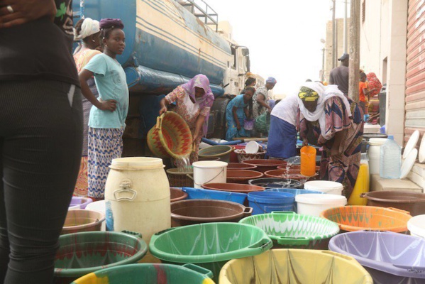 Dakar: Plusieurs quartiers font face à des pénuries d'eau courante