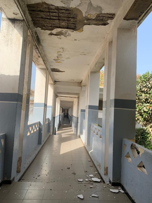 Effondrement de dalles à ISEA, ex-ENEA : Les étudiants sans logement (Photos et Vidéos)