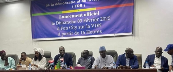 Foncier : Le FDR dénonce « un funeste projet » d’accaparement et de remise en cause de la décentralisation par le régime Pastef
