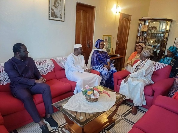 Ousmane Sonko chez Mamadou Lamine Diallo