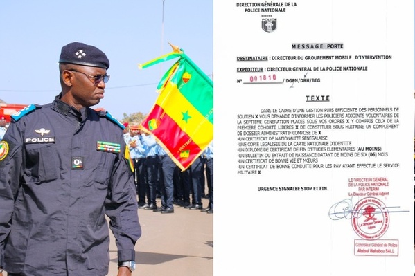 Recrutement spécial : La nouvelle mesure administrative pour les "Policiers Volontaires"