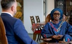 Entretien de S.E Mme Yassine FALL Ministre de l'intégration africaine et des affaires étrangères en Français