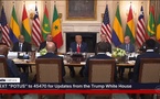 Le Président Bassirou Diomaye Faye et ses collègues rencontrent Donald Trump.
